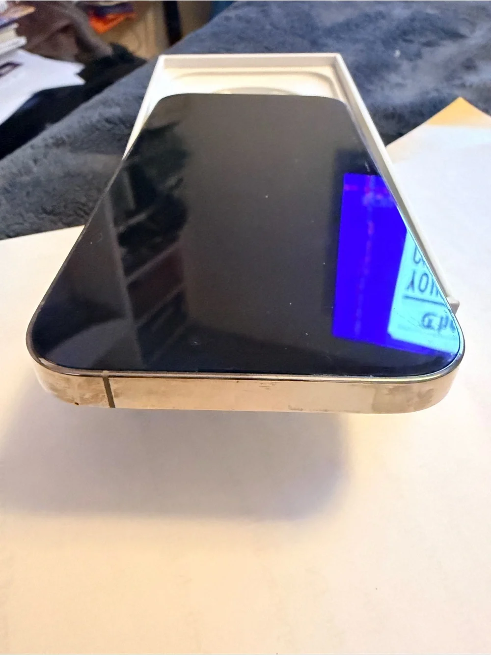 Apple iPhone 14 Pro Deep Blue with Triple Camera
